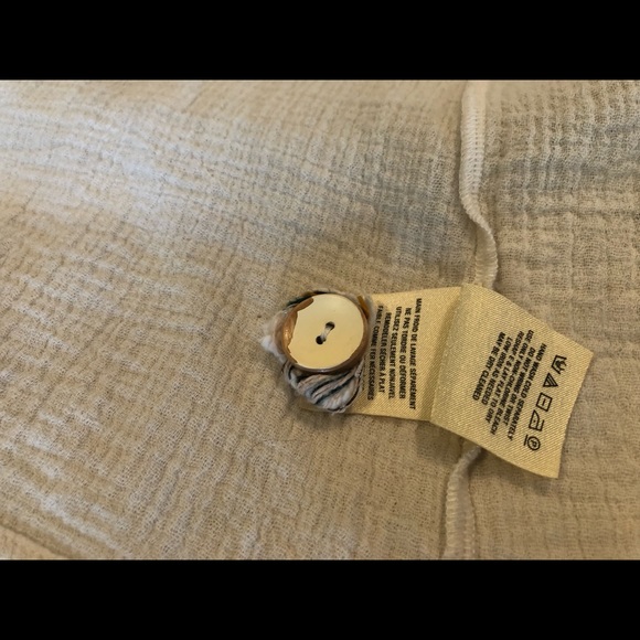 Anthropologie Sweater Vest with Cotton Fabric - Picture 6 of 9